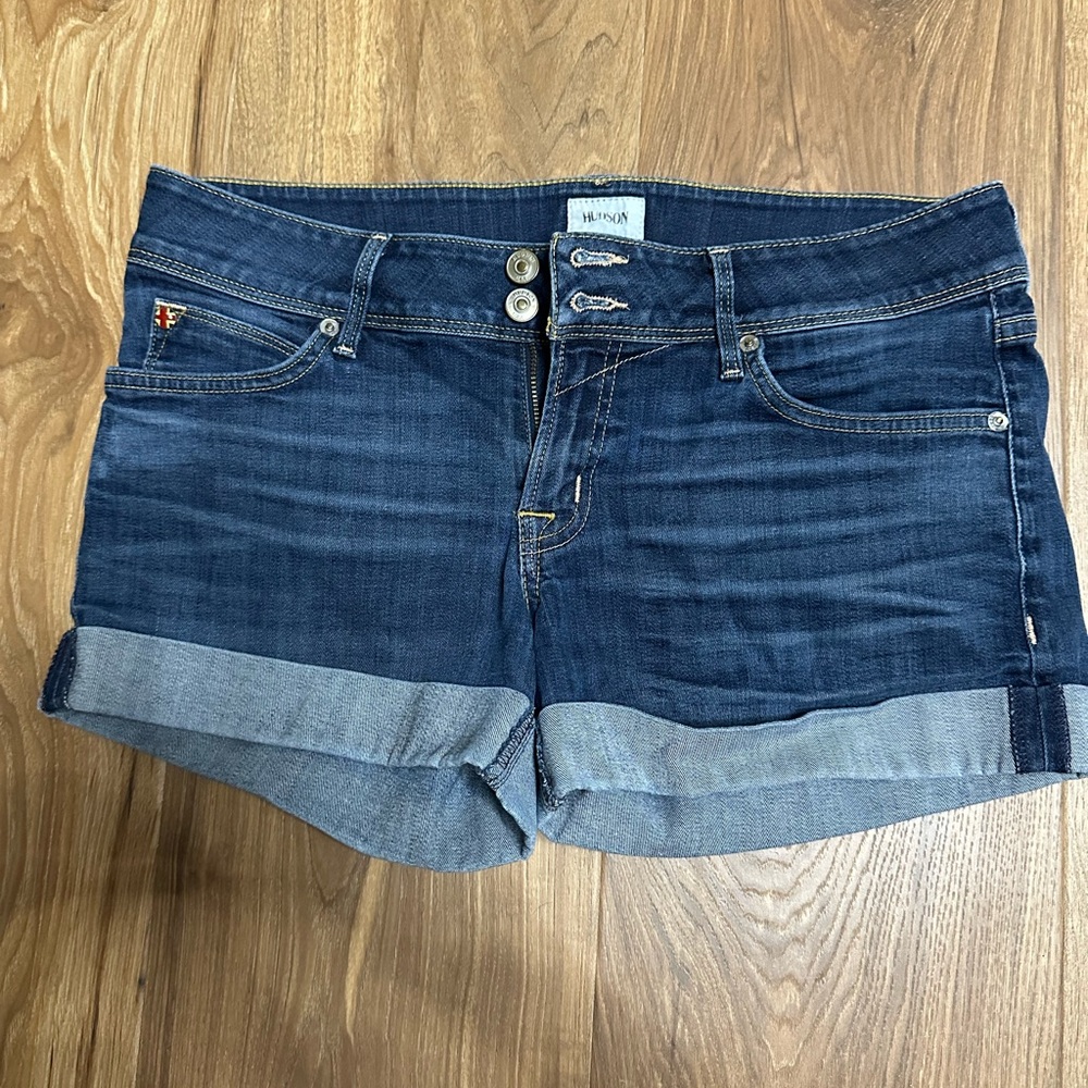 Women's Blue Denim Shorts